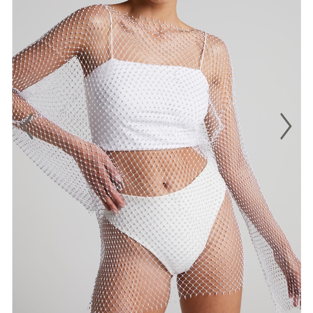 Diamond Mesh Dress OS